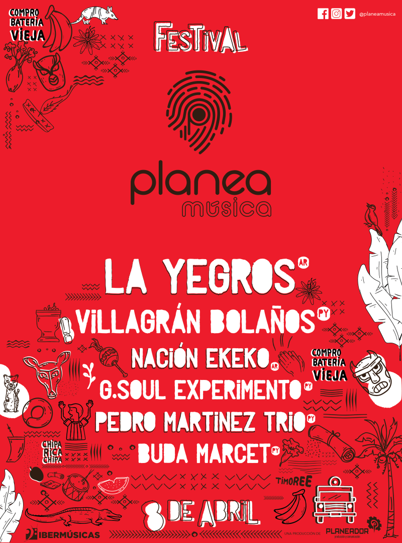 flyer planea música 4